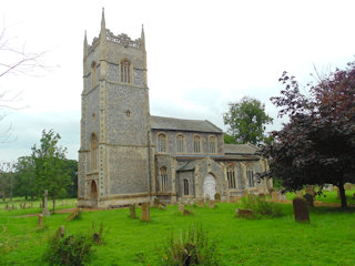 photo of All Saints' Church burial ground